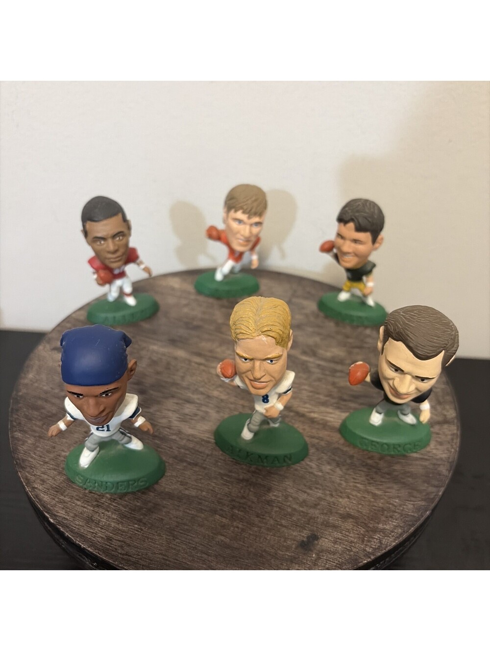 LOT 6 Corinthian Headliner NFL 98 Loose Favre Aikman Sanders George Allen Elway